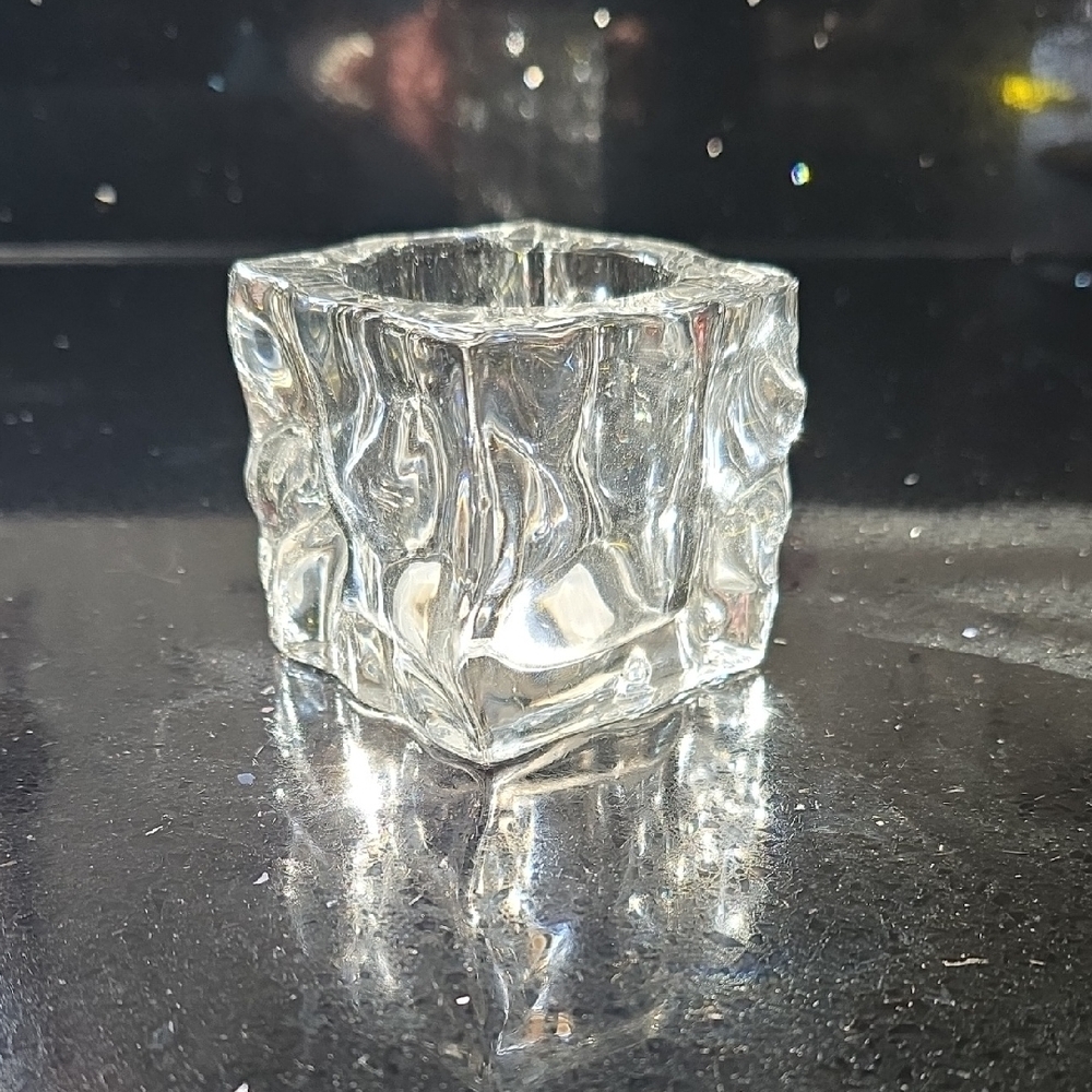 Vintage. PartyLite Glacier Ice Votive Candle Holder
